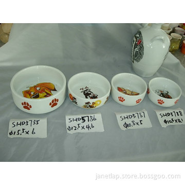 Ceramic Pet Bowls (CY-P5785)